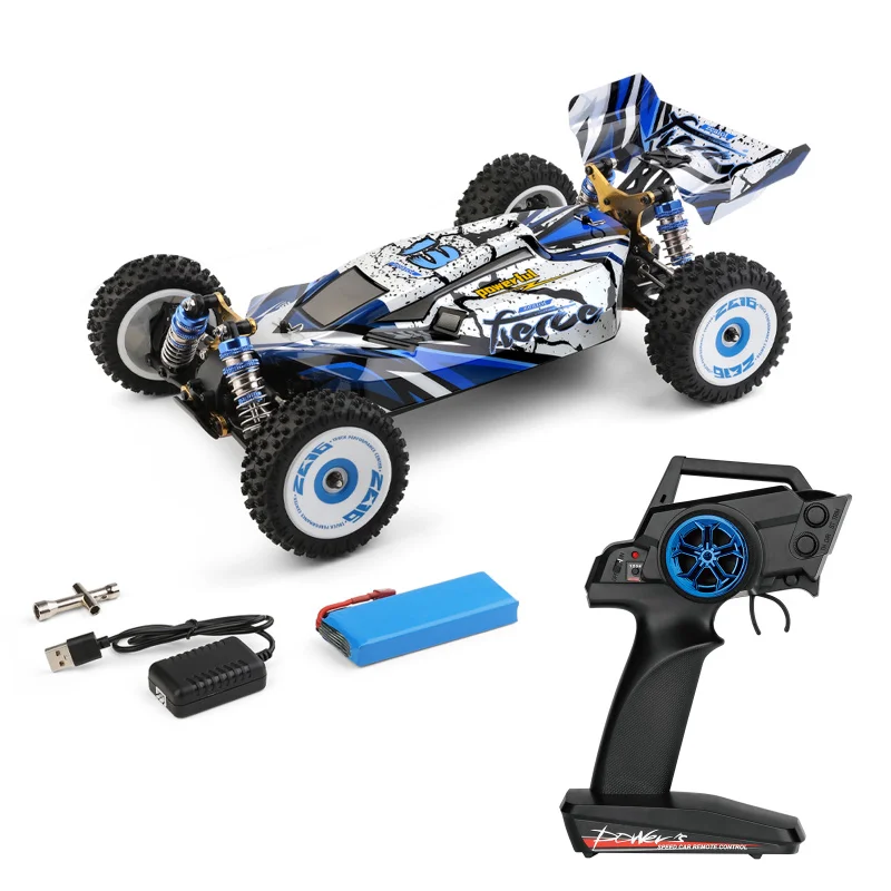 WLtoys 124017 Remote Control Car Off-Road Car High Speed Remote Control Crawler 1/12 2.4GHz Racing Car 4WD RTR Metal Chassis 5