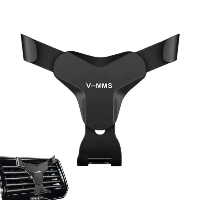 

Car Air Vent Gravity Phone Holder Three Point Structure Mobile Cell Stand Auto Cell Phone Stand GPS Support For Car Interior
