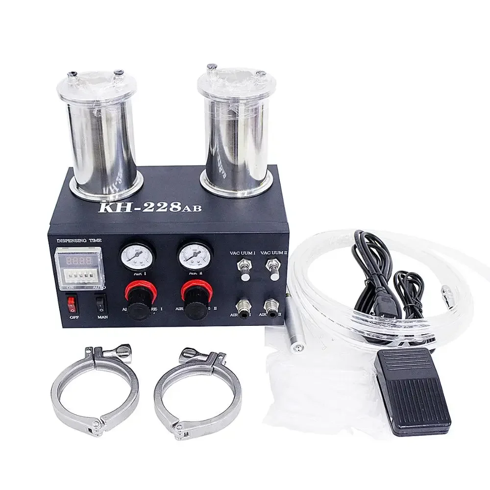 Epoxy AB glue automatic two-liquid dispensing machine CNC machine glue machine h