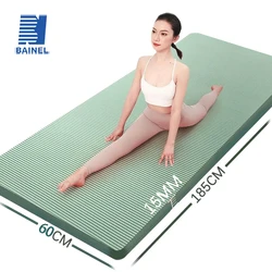 15MM Thick Non-slip Yoga Mat High-density Sports Fitness Mat Home Sports Pilates Gymnastics Exercise Gymnastics