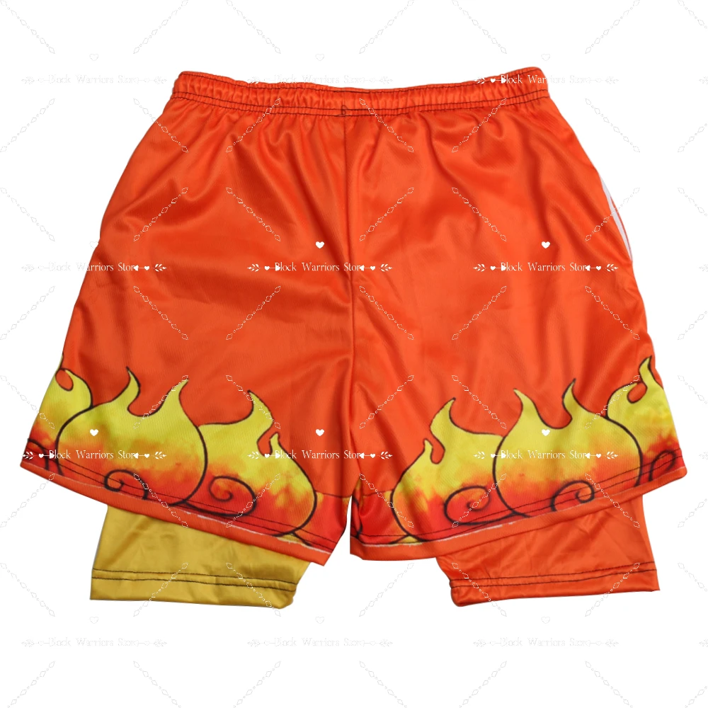Men's Gym Shorts Double Layer Performance Shorts 2 in 1 Compression Stretchy Sports Shorts Quick Dry Fitness Workout Summer 4