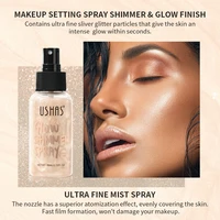 USHAS 4 Color Body Liquid Highlighter Facial Contour Brightening Makeup 3