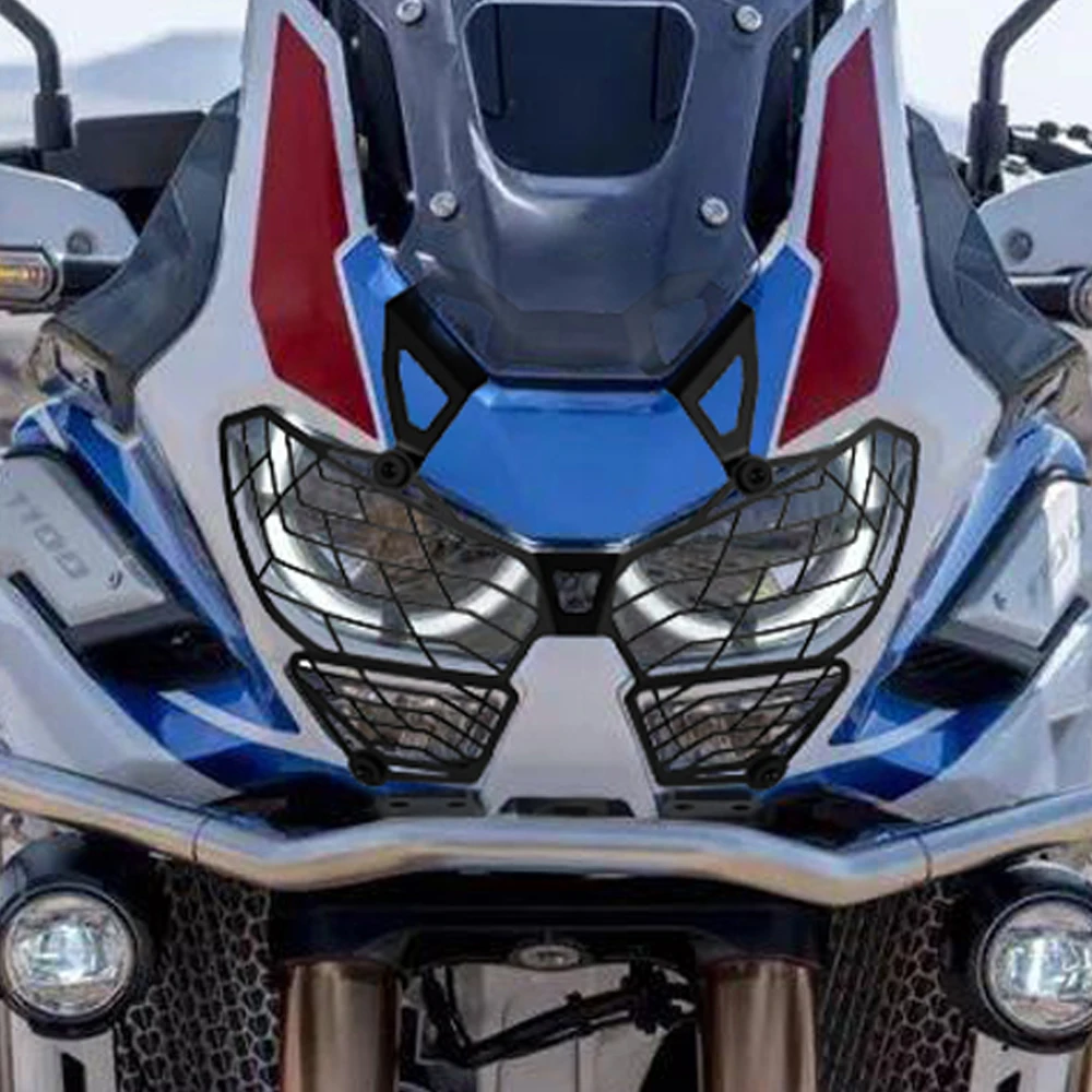 2024 Africa Twin 1100 Adventure Sports Headlight Guard Grill Cover Per Honda Crf1100L Africa Twin Adventure Sports 2019 - 2023
