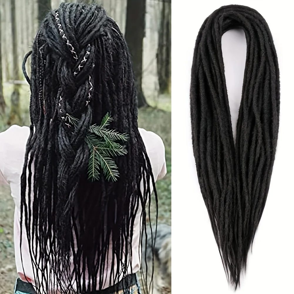 Double Ended Dreadlock Extensions 24 Inch