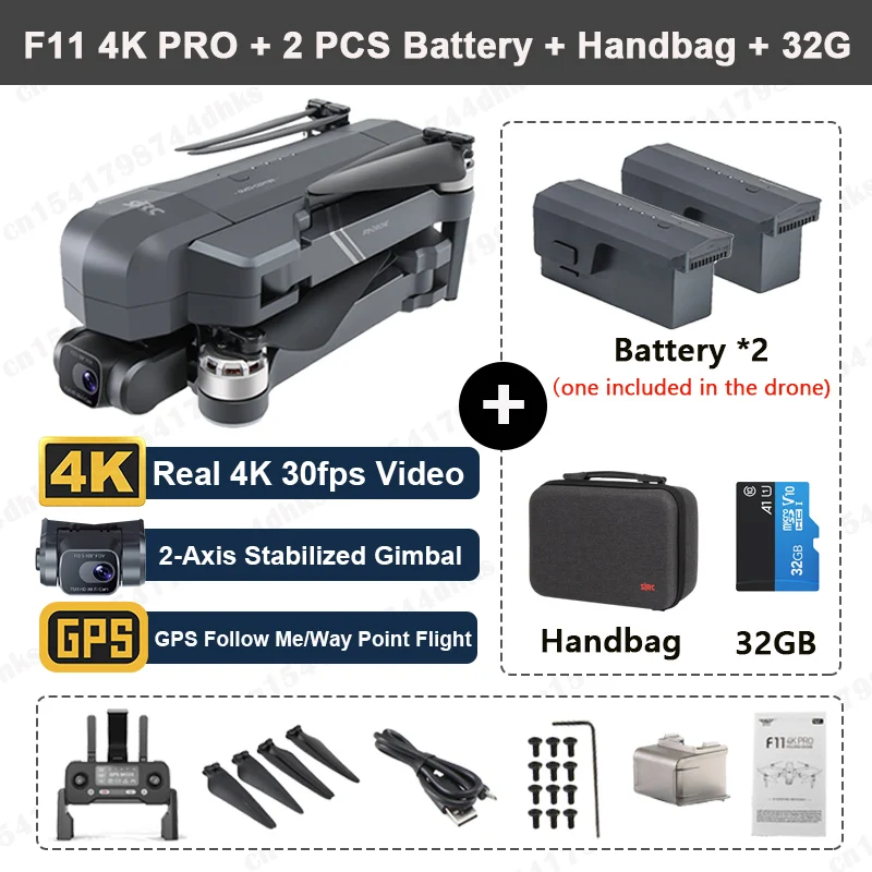 F11 4K 2B Bag 32G