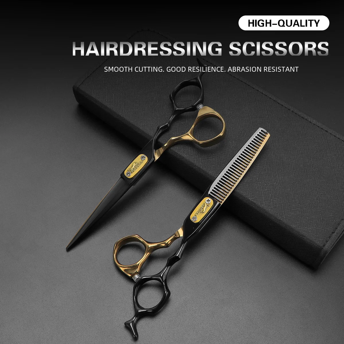 Barber Scissors for Hair Thinning and Cutting Clipper 6 inches Stainless Steel Hairdressing Products Haircut Trim Hairs Cutting