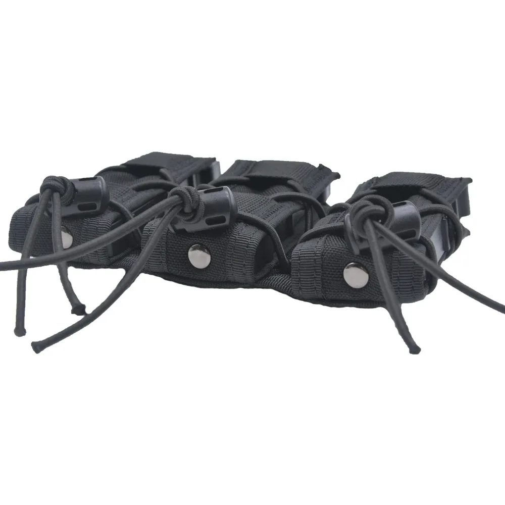 OPHIDIAN 9 mm Magazintasche, doppelte Dreifach-Magazintasche, Molle, offene Magazintasche, geeignet für 17 19 – Detail 7