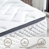 Double Mattress, 14" Boxed Queen Mattress, Gel Memory Foam and Built-in Spring Hybrid Mattress with Individual Pocket Springs 4
