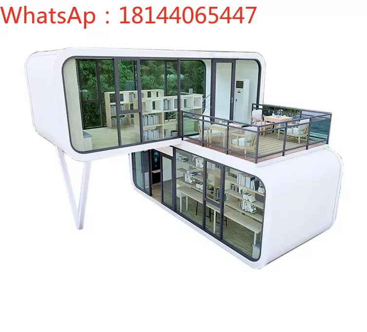 

Space capsule mobile room container outdoor scenic spot sunshine roomhomestay villa commercial street sales shop Apple warehouse