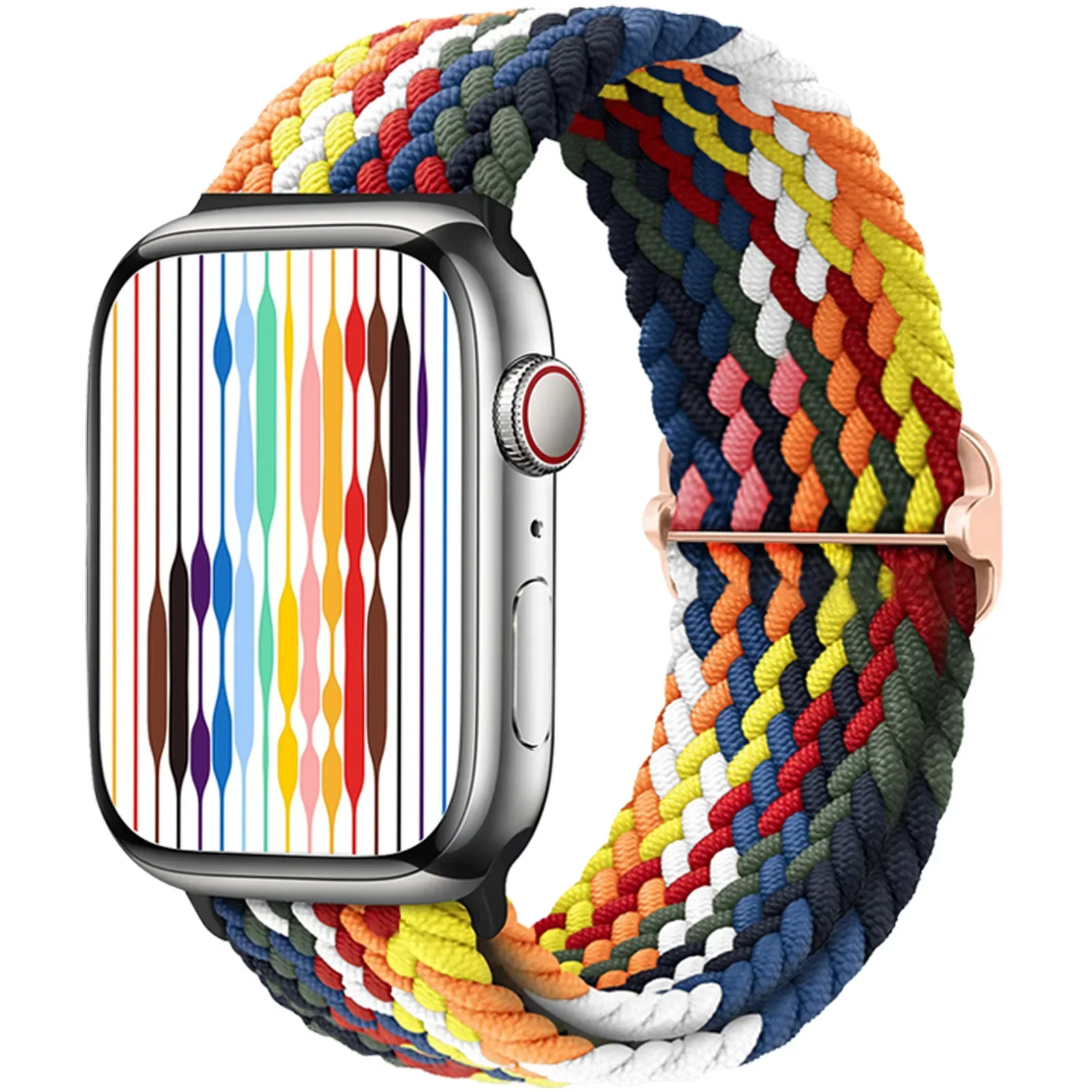 Braided Solo Loop Elastic Nylon Bracelet