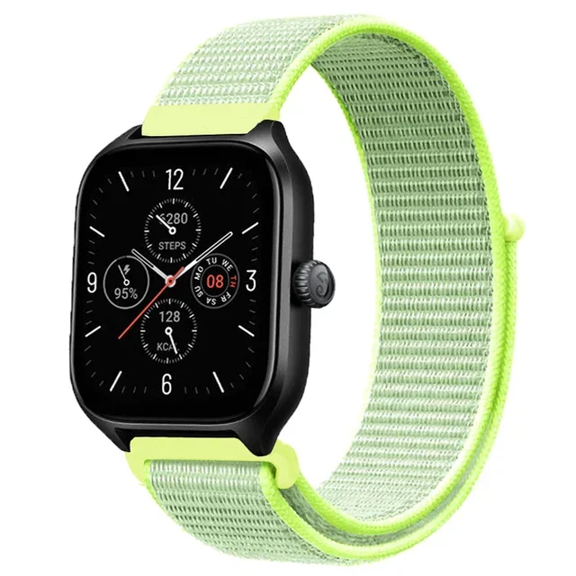 Nylon Loop Smartwatch Band - Adjustable Strap in 20mm/22mm Sizes