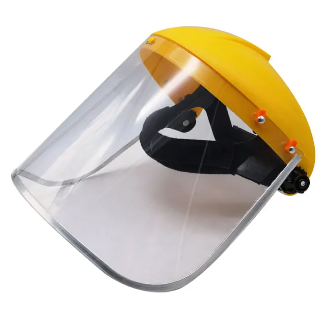 Transparent Full Face PVC Safety Shield