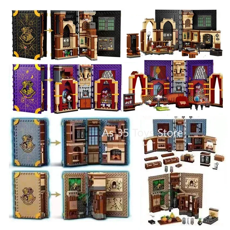 

Модель магическая книга, строительные блоки, подвески, книги, игрушки для подарка на день рождения