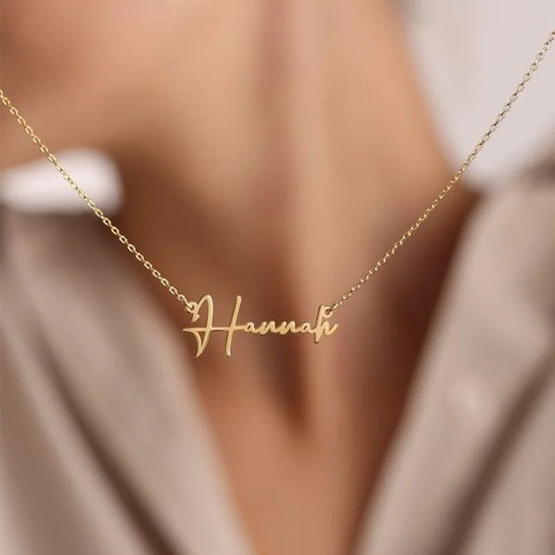 Regalo Mujer Para La Esposa Mas linda - Collar Mensaje Personalizado Joya  Mujer