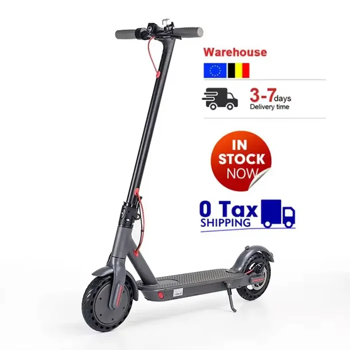 M1 adult electric scooter 350W 36V 5.2AH China warehouse scooter 8.5-inch foldable urban small maximum speed 25km/h