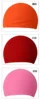 1Pcs Men Women Children Solid Color Sporty Ultrathin Bathing  Caps Protect Ears Long Hair Swimming Tools 6