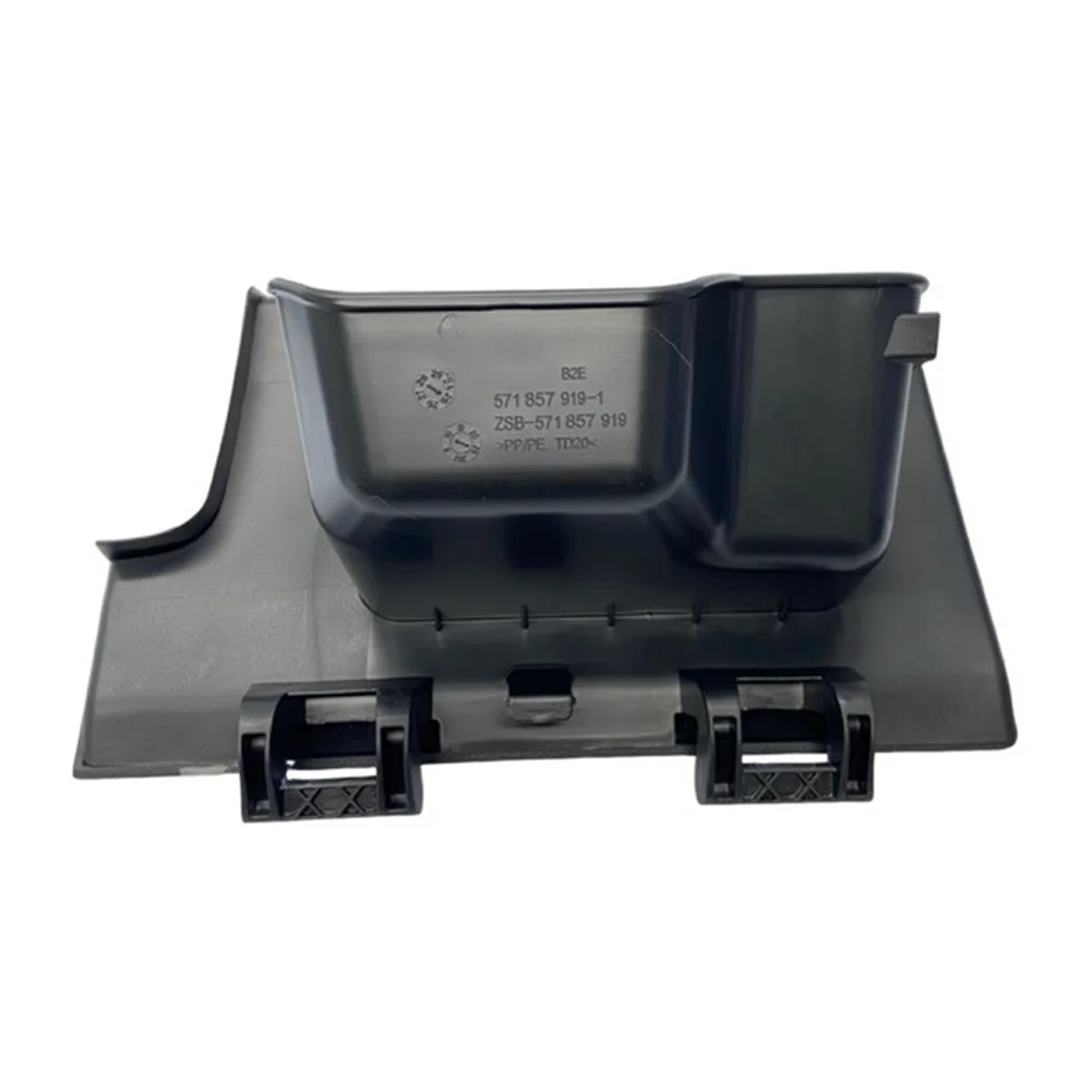 운전석 차량용 정리함 수납함 571857919 LHD -VW -타이론 -티구안 L 프로 좌핸들용 블랙 ABS 고품질