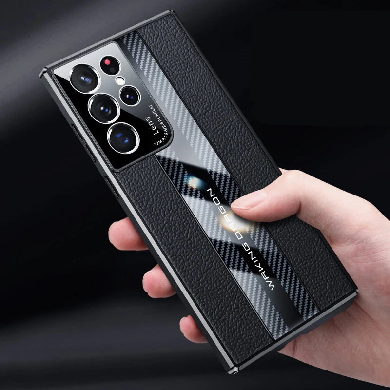 

Модный кожаный чехол для Samsung Galaxy S23 Plus
