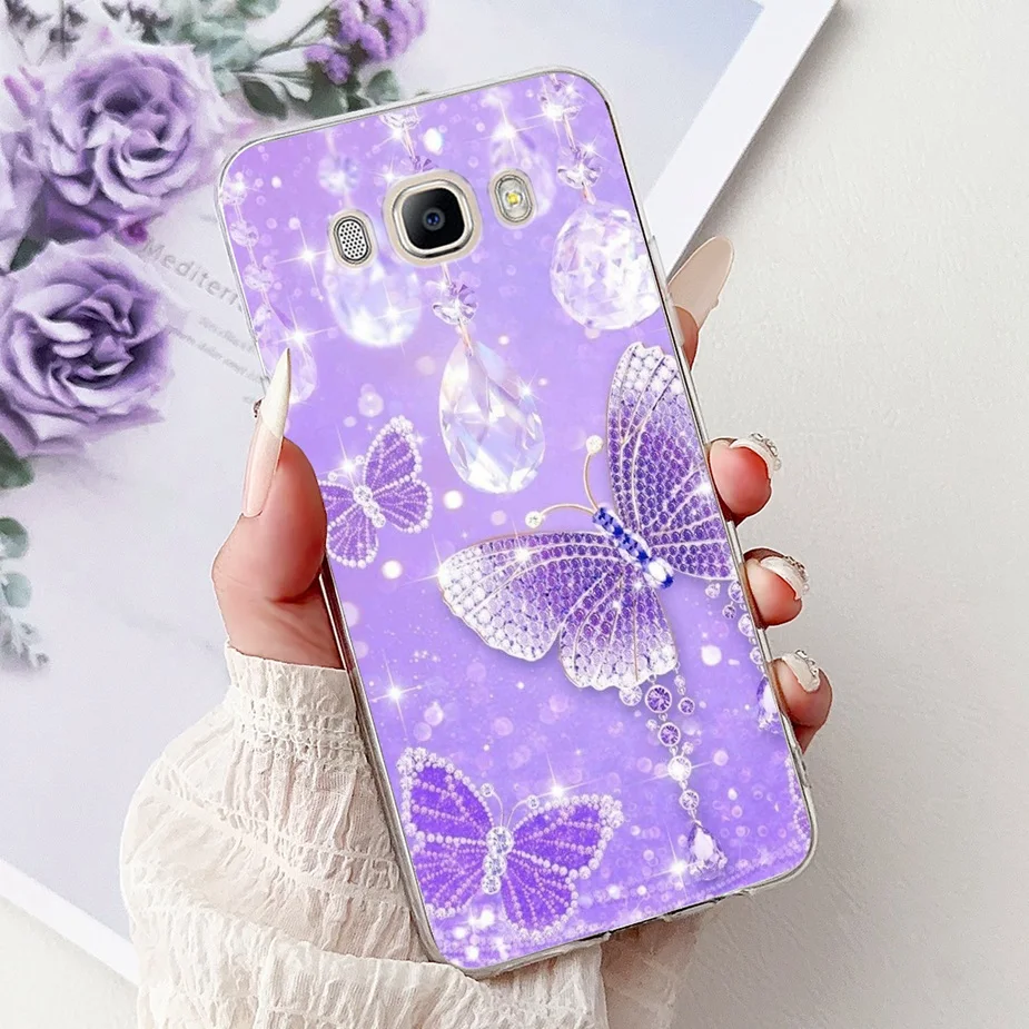 Luxury Painted Soft Silicone Phone Case - Elegant Design Cover