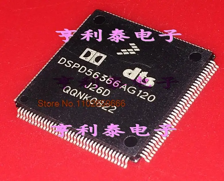 

DSPD56366AG120 QFP144 оригинал, фотография Power IC