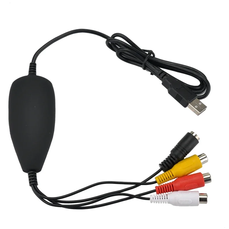 USB 2.0 Video Capture Card Audio Grabber,for DVD,VHS,V8,8MM Video