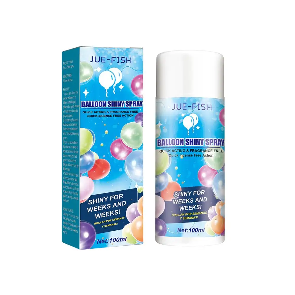100ml Balloon Shiny Spray Anti Fading Polish Restore Decoration Atmosphere Balloon Gloss Spray Ballon Enhance Brightener balloon gloss spray