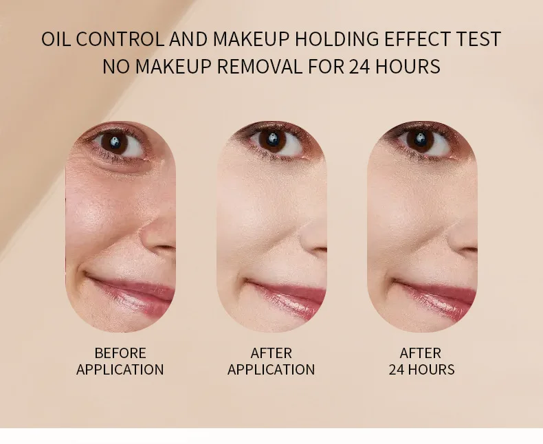 Naked Makeup Concealer Mushroom Head Air Cushion Liquid Foundation Moisturizing and Long Lasting BB Cream Isolating Cream 2