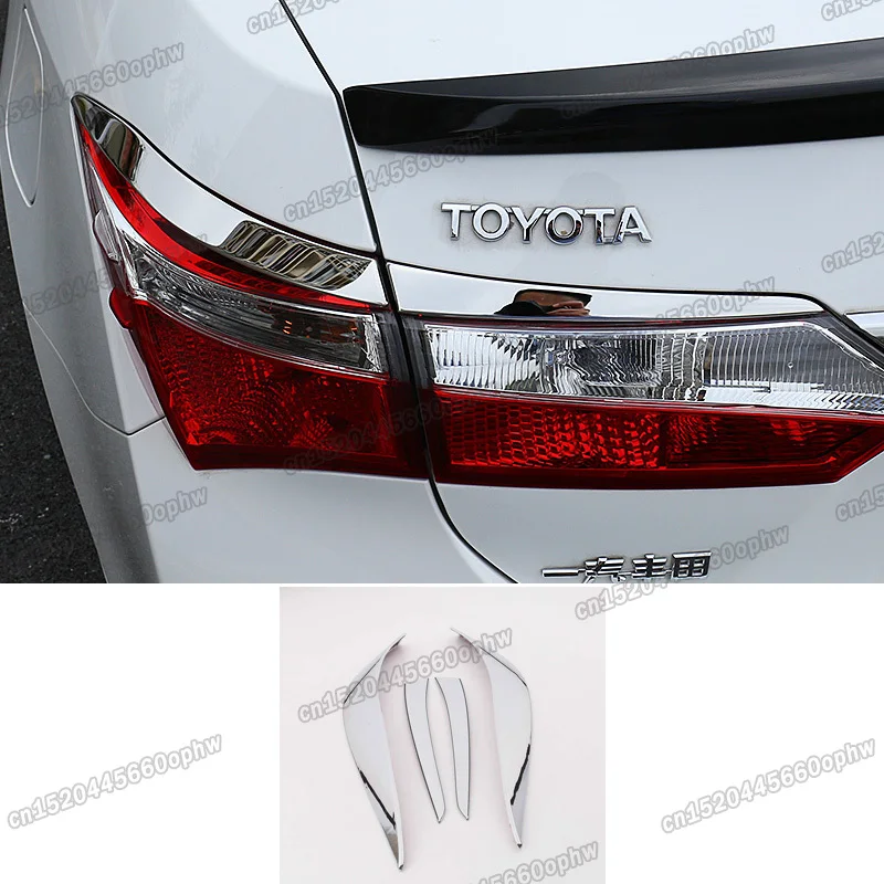 Накладка на заднюю фару автомобиля для Toyota Corolla 2013 2014 2015 2016 2017 2018 E170 аксессуары
