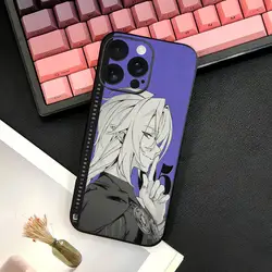 Cover per telefono in silicone morbido nero satinato Zenless Zone Zero