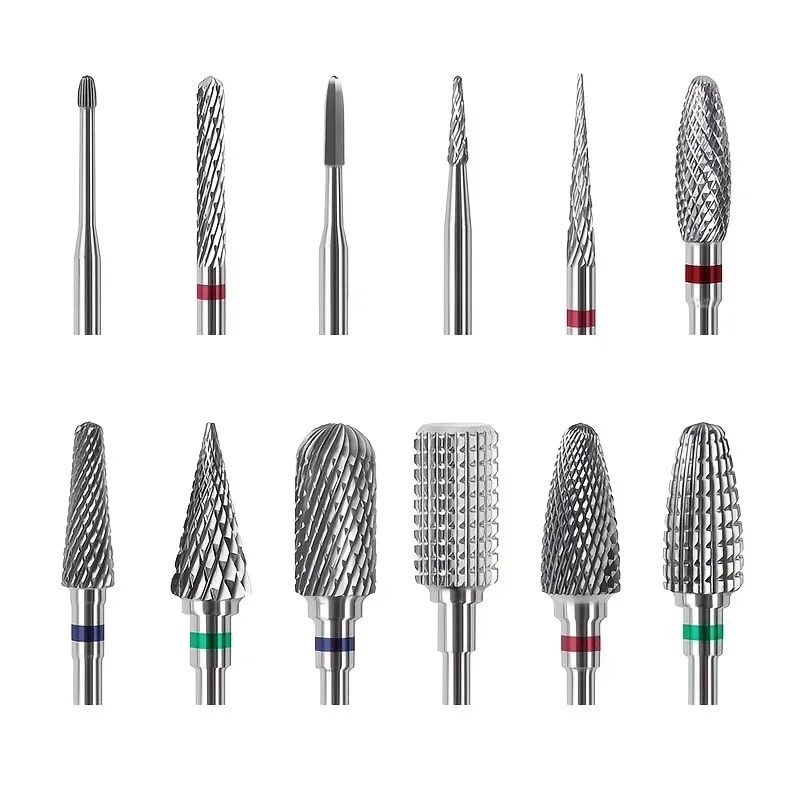 nail art tools Carbide Cuticle Remover Bit for Salon-Quality Manicures & Pedicures Tungsten Acrylic Gel Nail Tool for Home