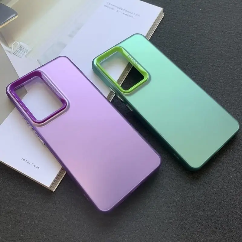 Metallic IMD Matte Anti-Fingerprint Slim Protector Case