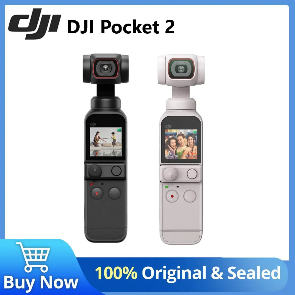  DJI Pocket 2 Touchscreen Handheld 3-Axis Gimbal