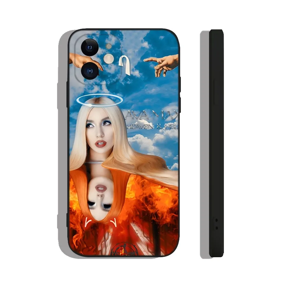 Фото Чехол для телефона A-Ava Max Singer Sweet but Pyscho для iPhone 15,14,13,12,11 Plus,Pro,Max,XR,XS,X,7,8 Plus,SE, мини Силиконовый мягкий №5