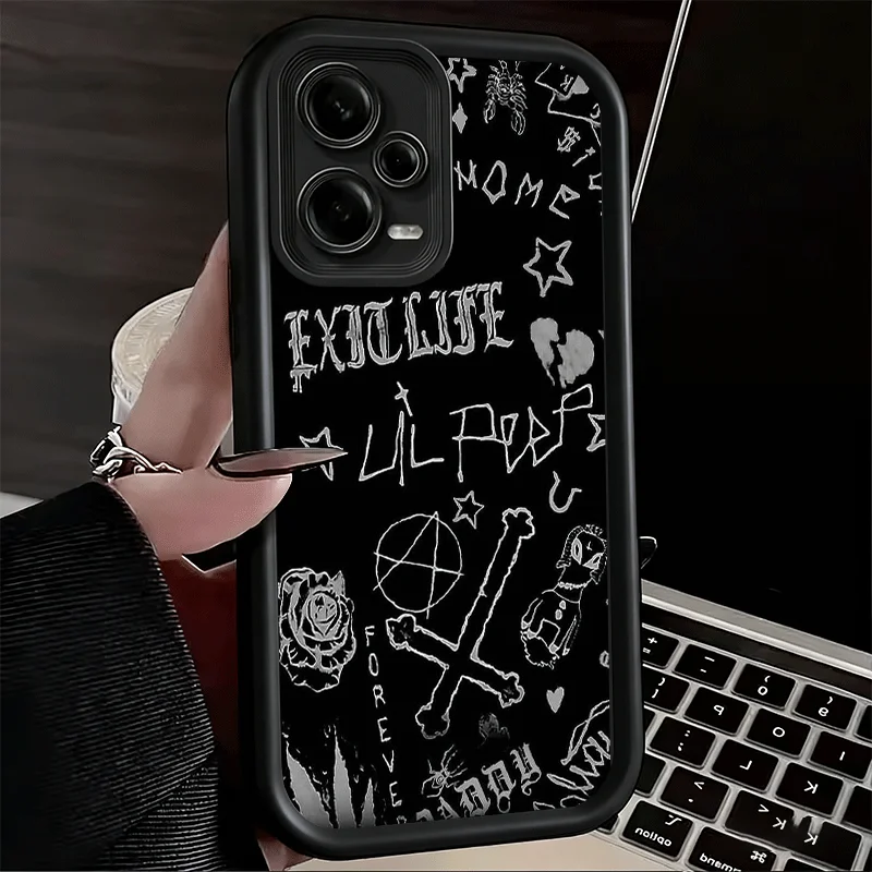Lil Peep Hellboy Love Soft Phone Case - Universal Fit
