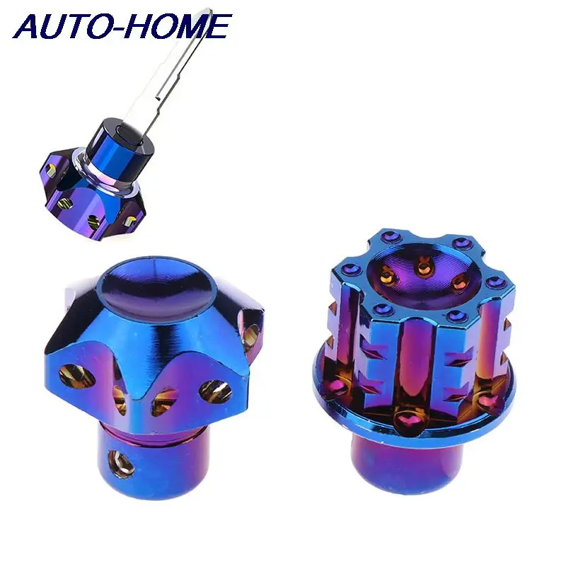 자동차 장식 액세서리 범용 CNC 자동차 오토바이 키 헤드, 알루미늄 합금 티타늄 번 육각 키 비트 팁, 1PC 