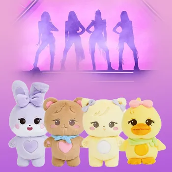 Bornpink KPOP World Tour Stuffed toy Doll, Jisoo Jenny Rose Lisa, Plush Pillow, Kwai Pendant, Fans Gift 1
