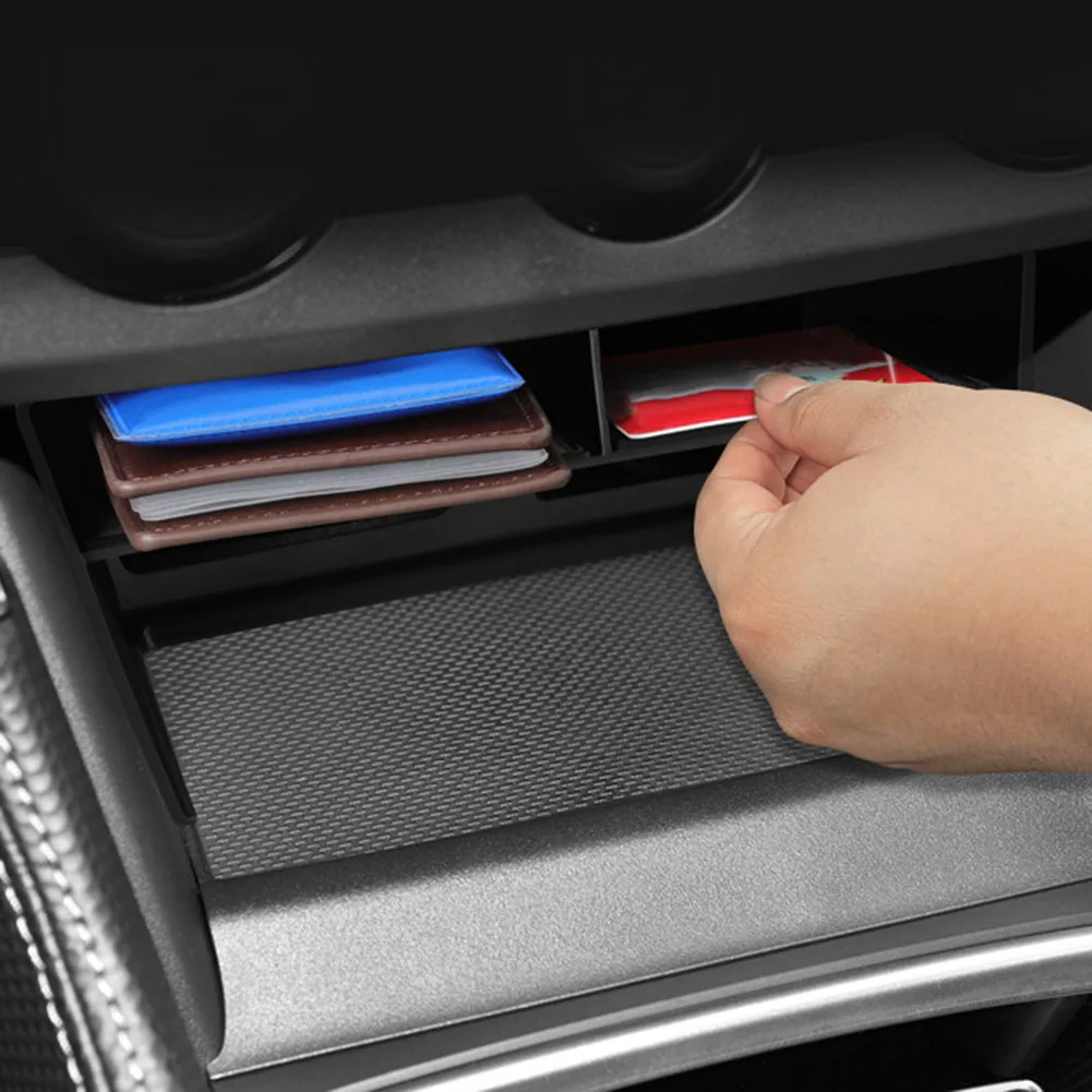 Central Control Storage Box Under Screen Organizer For Forester to Simplify Vehicle Clutter Management