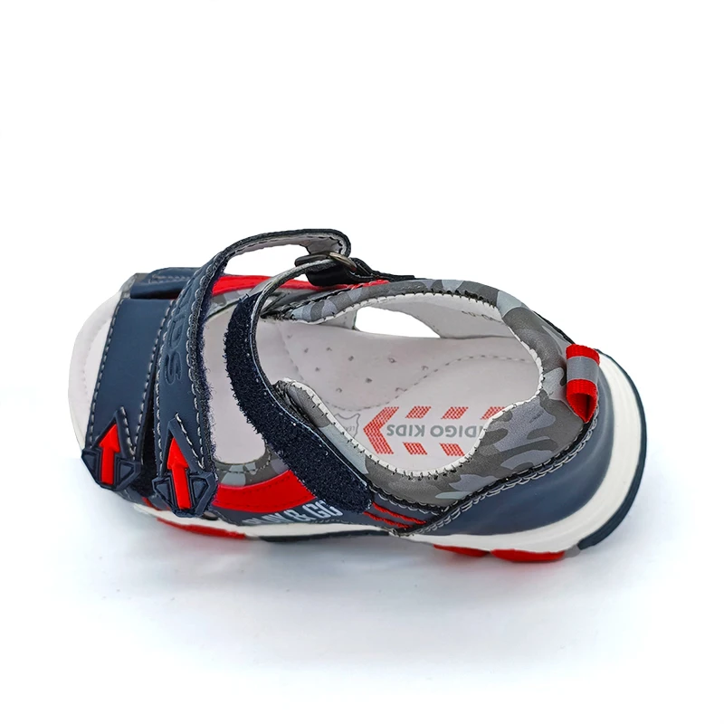 1pair Summer Boy PU Leather Orthopedic arch support Sandals Children Shoes