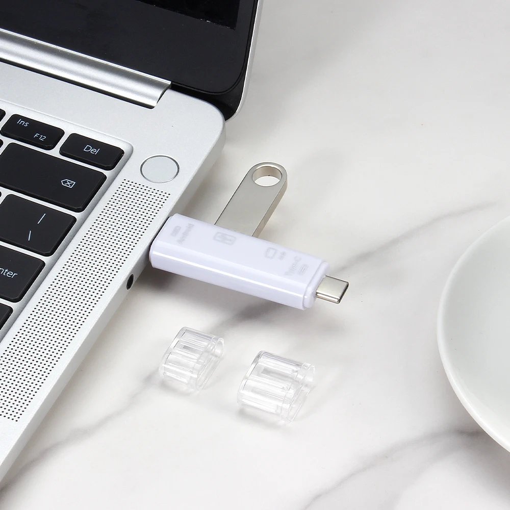 JASTER CARD READER 5 In 1 Type C, USB Micro USB Micro SD High Speed For Car Phone - Image 4