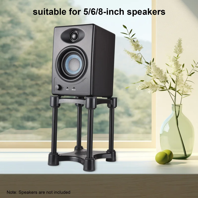 Desktop Speaker Stands Monitor Audio Bracket Shock
