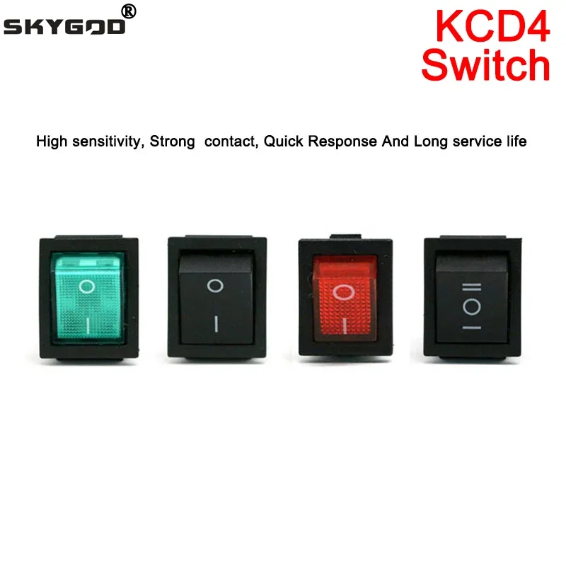1-5pcs-KCD4-Rocker-Switch-ON-OFF-ON-2-3-Position-4-6PIN-Electrical ...