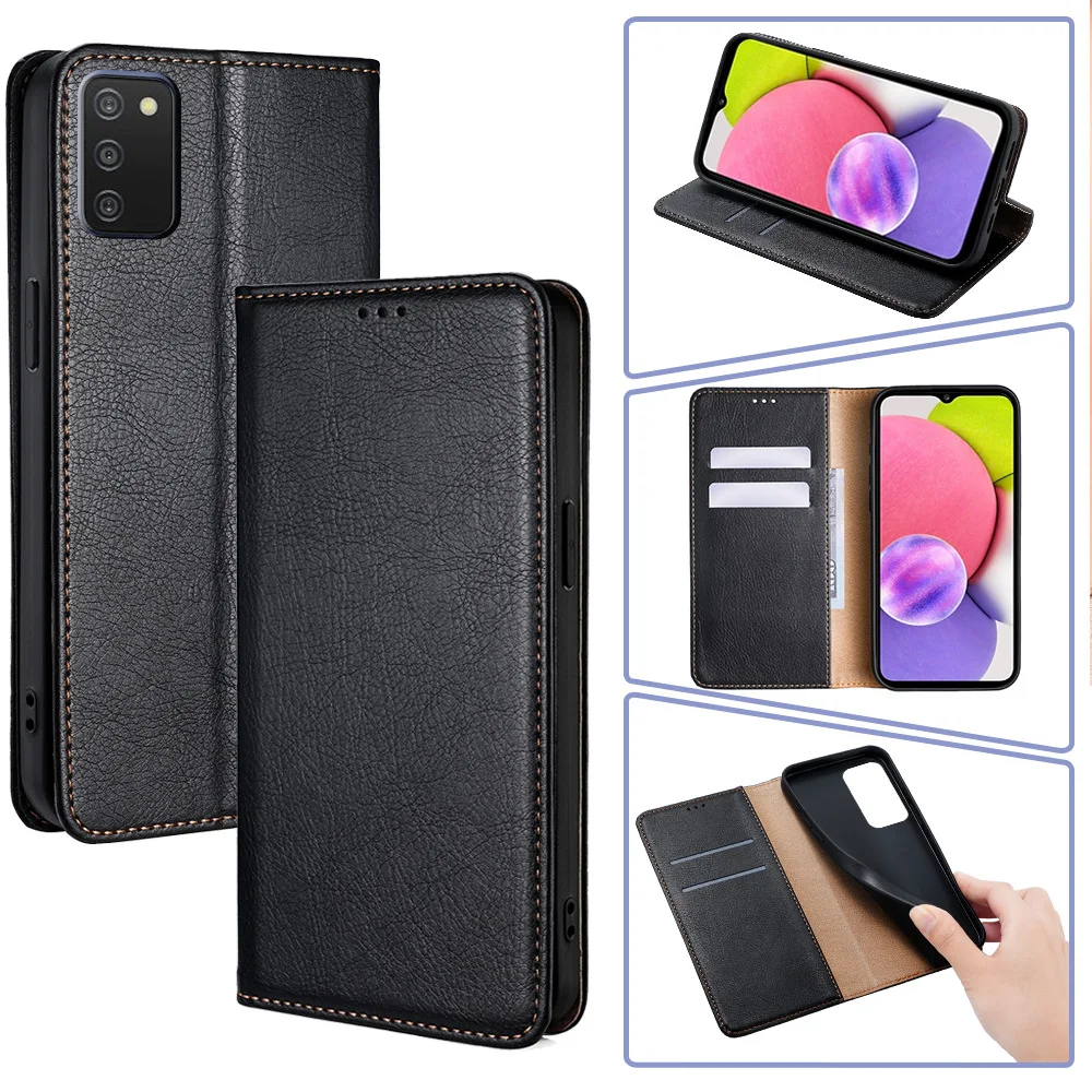 Luxury PU Leather Wallet Phone Case with Card Holder and Flip Cover