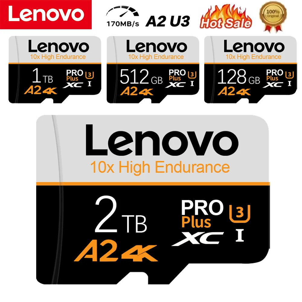 Memory Card Lenovo V10 Speed Micro TF SD Card 2TB 512GB 256GB 128GB 1TB for Nintendo Games