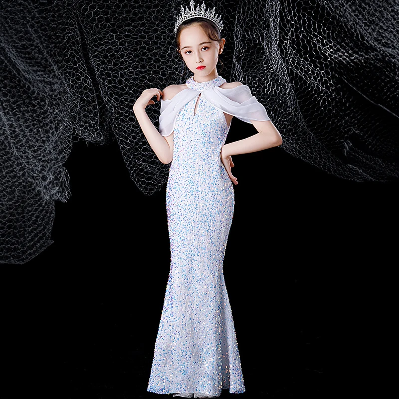 girls-white-sequin-princess-dress-wedding-bridesmaid-formal-kid-cute-luxury-long-evening-gowns-children-pageant-ceremony-dresses