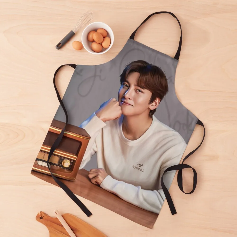 

Fan meeting Ji Chang Wook Apron kitchen novelty items for home