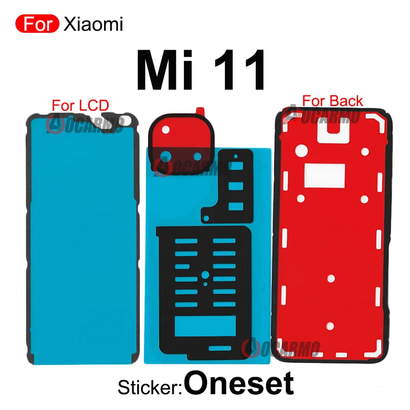 Enhanced Fullset Sticker Back Cover with Adhesive Glue Replacement