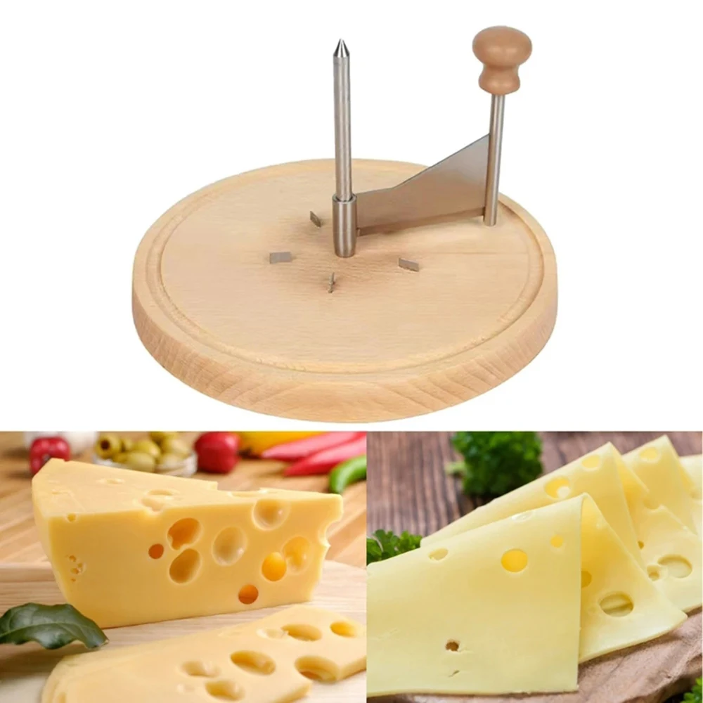 Manual Cheese Slicer Kitchen Rotary Chocolate Chip Scraper Multifunctional  Round Cheese Wheel Disc Cheese Slicer Kitchen Utensils(1)