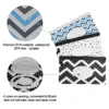 2 Pack Portable Refillable Baby Wipe Dispenser - Reusable Travel Wet Wipe Pouch for Easy Diaper Changes On-the-Go! 6