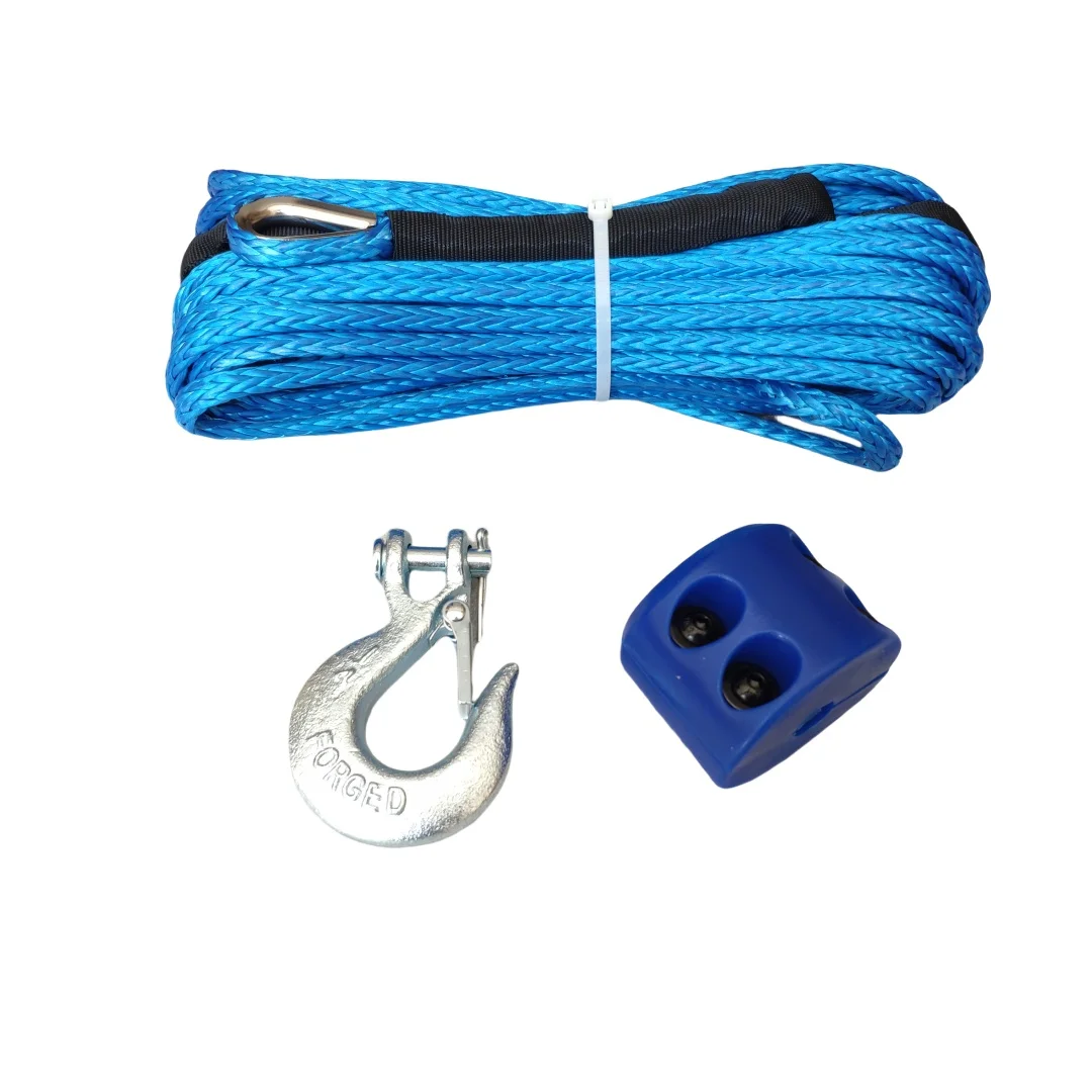 Fune Acciaio Mm 5x80 M Con Gancio Girevole C/Sicura Per VF150 Docma - Foto 7