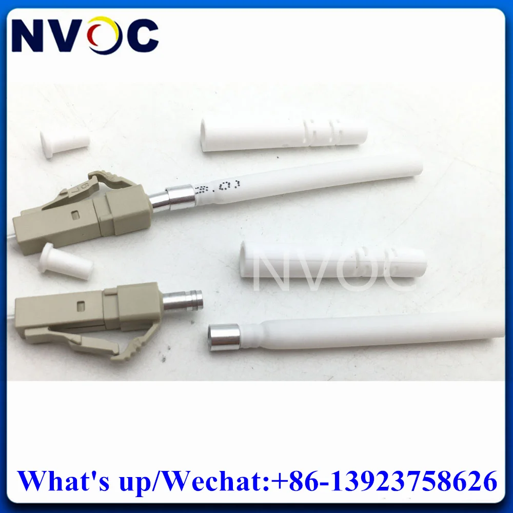 Connettore In Fibra Non Assemblato Da 500 Pezzi Lc Mm 2.0Mm, Lc/Pc Lcapc Polish Sm 9/125 Accessorio Monomodale Simplex Multimodale Con Ghiera